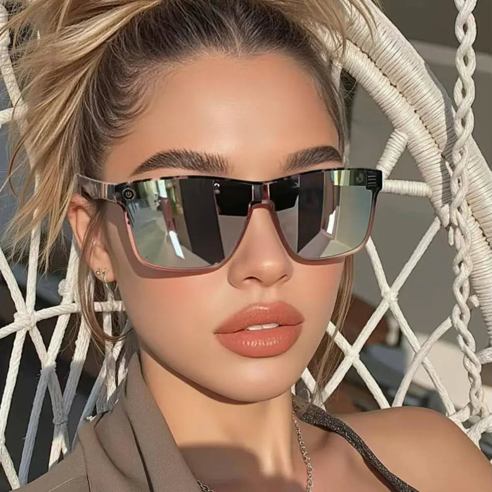 2Pcs Modern Rich Girl Sunglasses, Cute Unisex Trendy Casual Tortoiseshell Sunglasses for Everyday Use, Chic Metal Frame Cat Eye Sunglasses, Aviator Sunglasses, Outdoor Activities Travel Lightweight Durable UV Protection Tinted Lenses Sunglasses